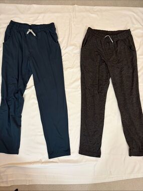 Kirkland Signature Navy & Charcoal Men's Jogger Pants Set